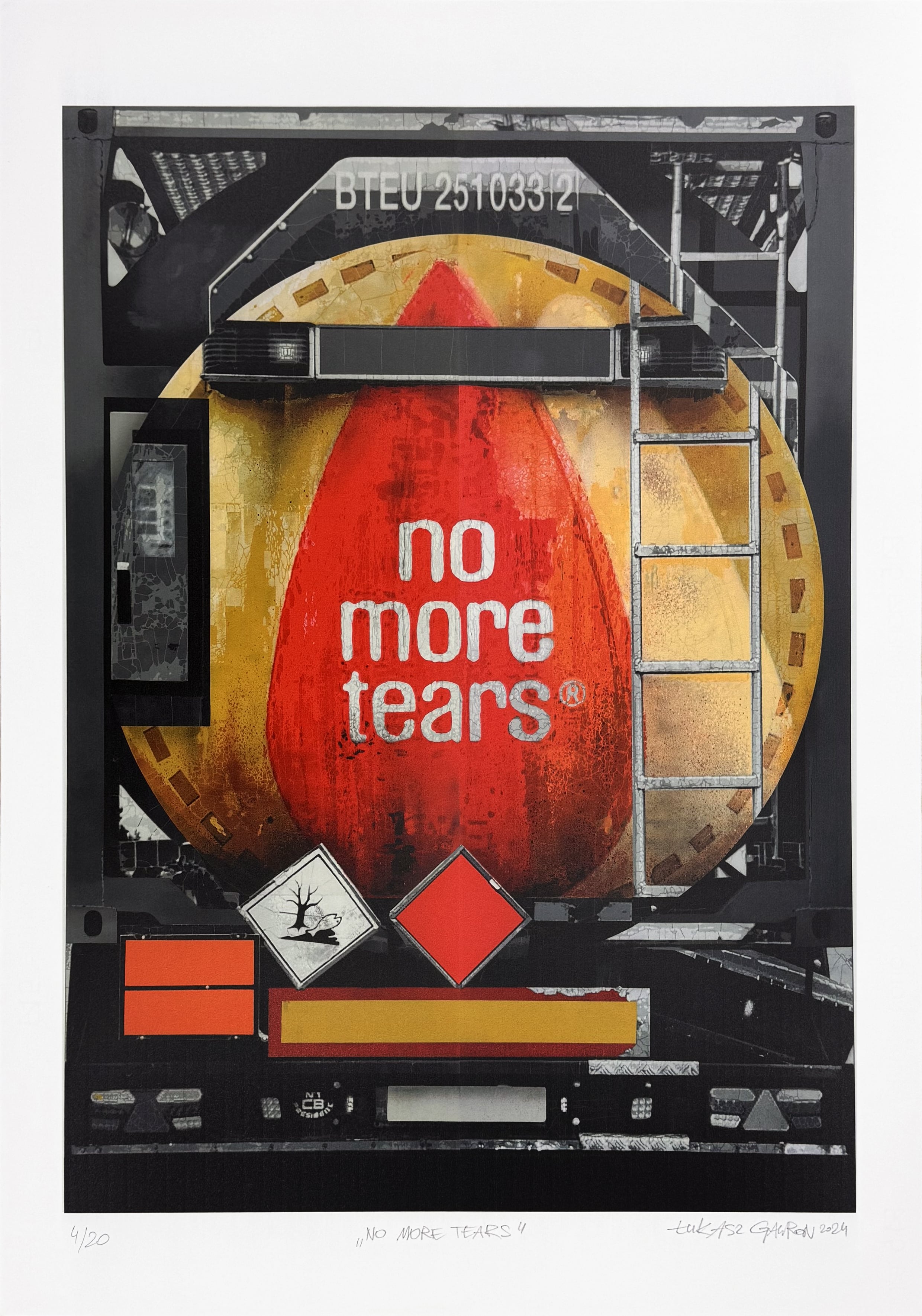 No More Tears, dzieło Łukasza Gawrona
